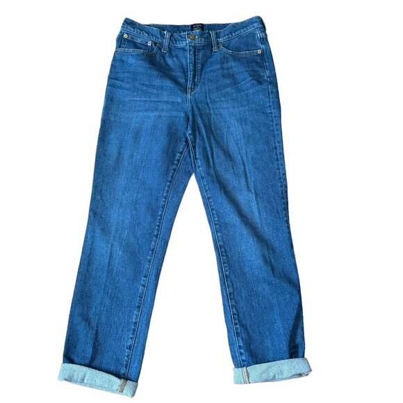 J. Crew Factory Essential straight ankle  jean in all-day stretch Size 29 Tall‎ - Picture 1 of 8